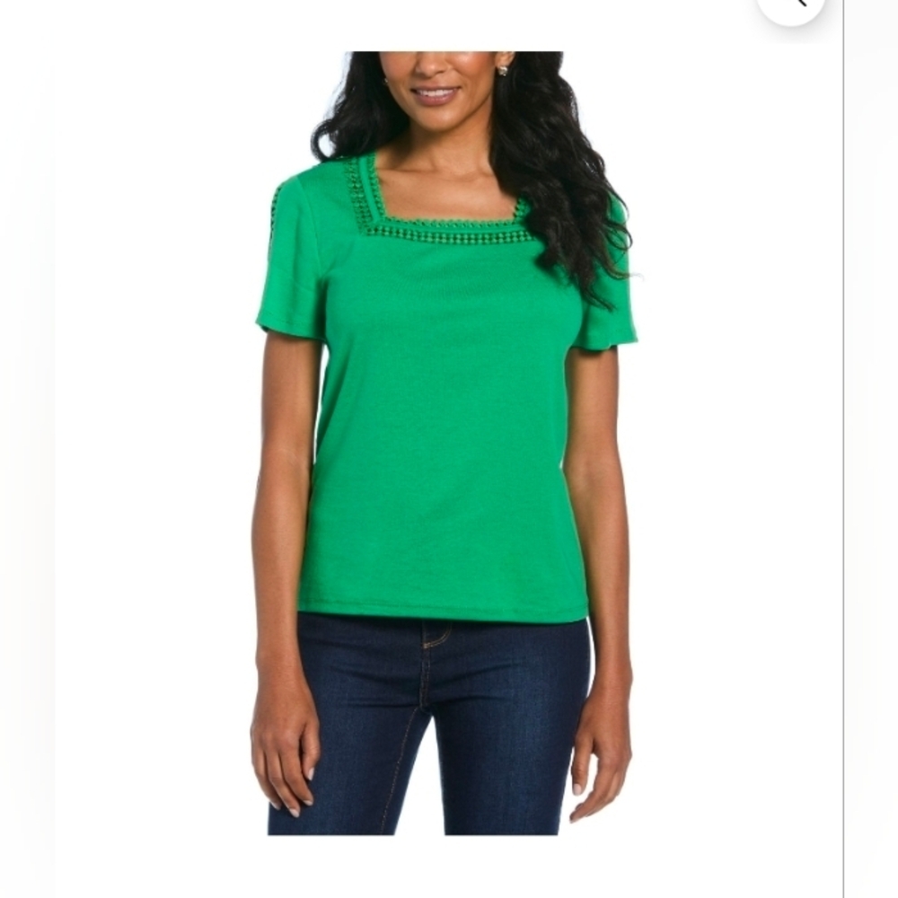 Rafaella Women's Squareneck Top